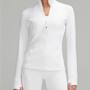 White lululemon define jacket